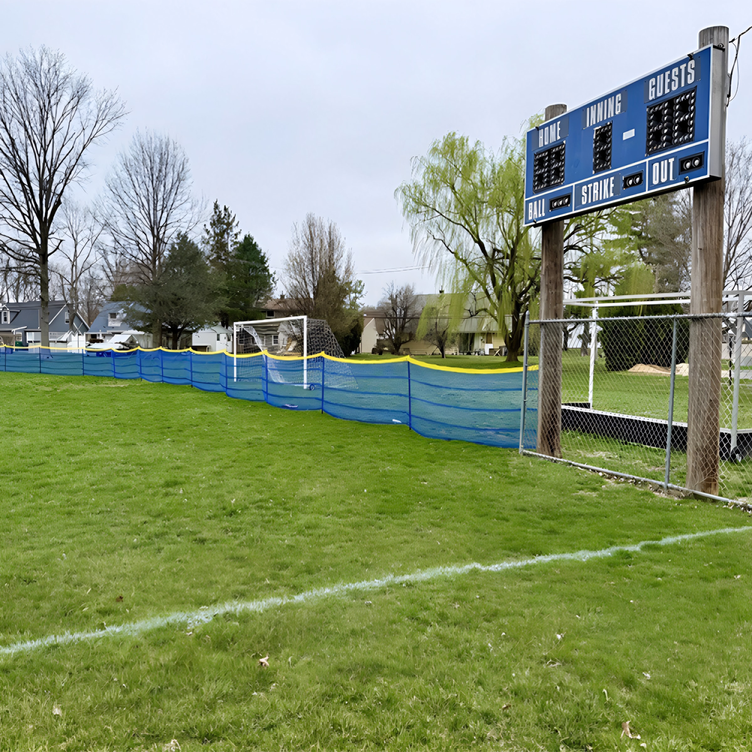 CoverSports In-Ground Grand Slam Fencing