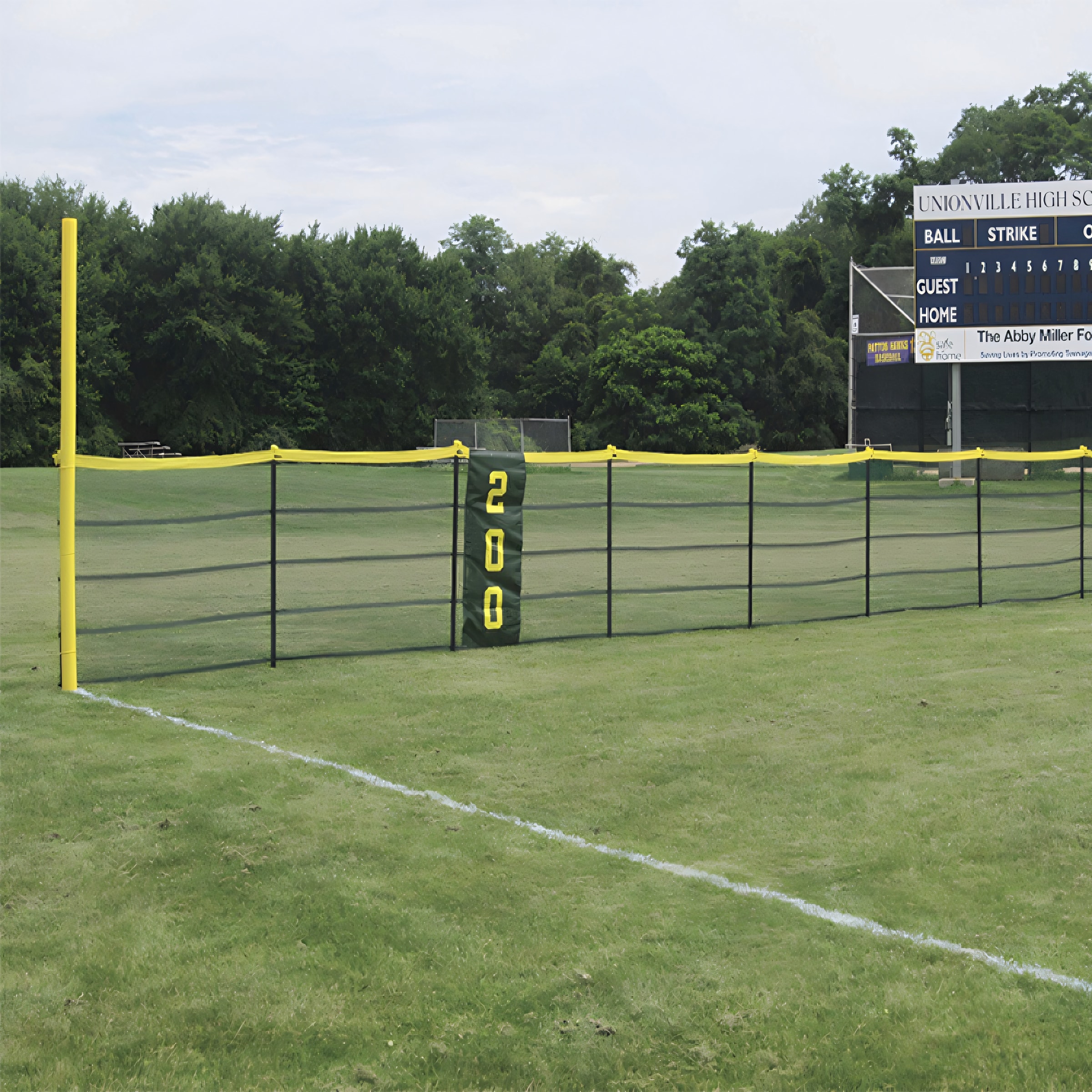 CoverSports Premium In-Ground Grand Slam Fencing Package