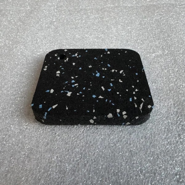 GymFit Compete ½" Rubber Flooring (Icy Snow)