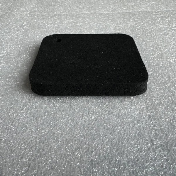 GymFit Compete ⅜" Rubber Flooring (Black)