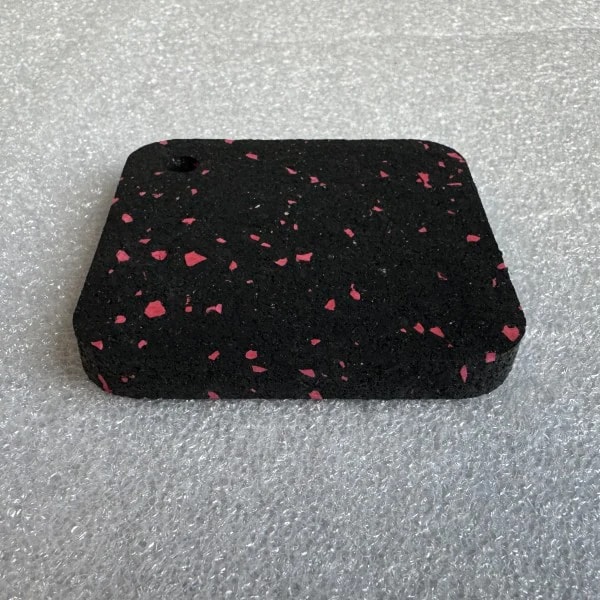 GymFit Compete ⅜" Rubber Flooring (Candy Apple)