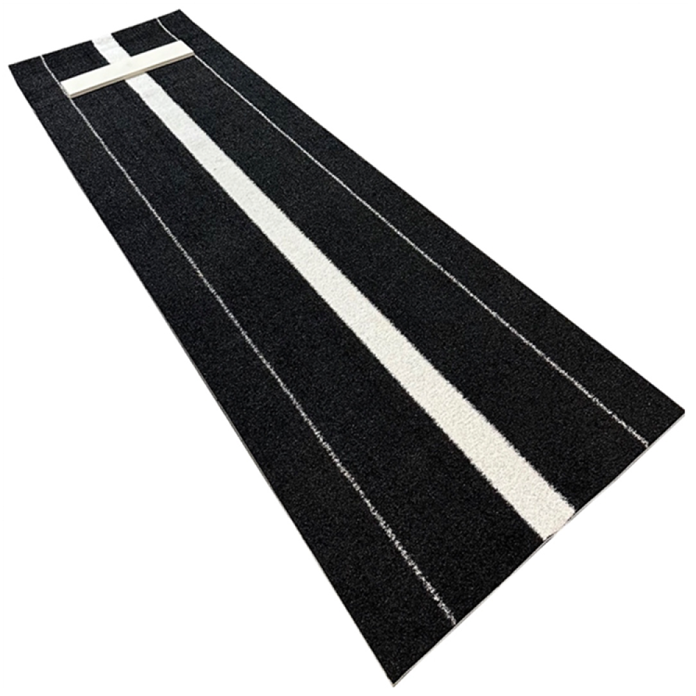 Our 10′ x 3′ Softball Pitching Mats feature In-Laid Power Stride Lines, durable 42 oz nylon turf, and foam backing for comfort and long-lasting performance