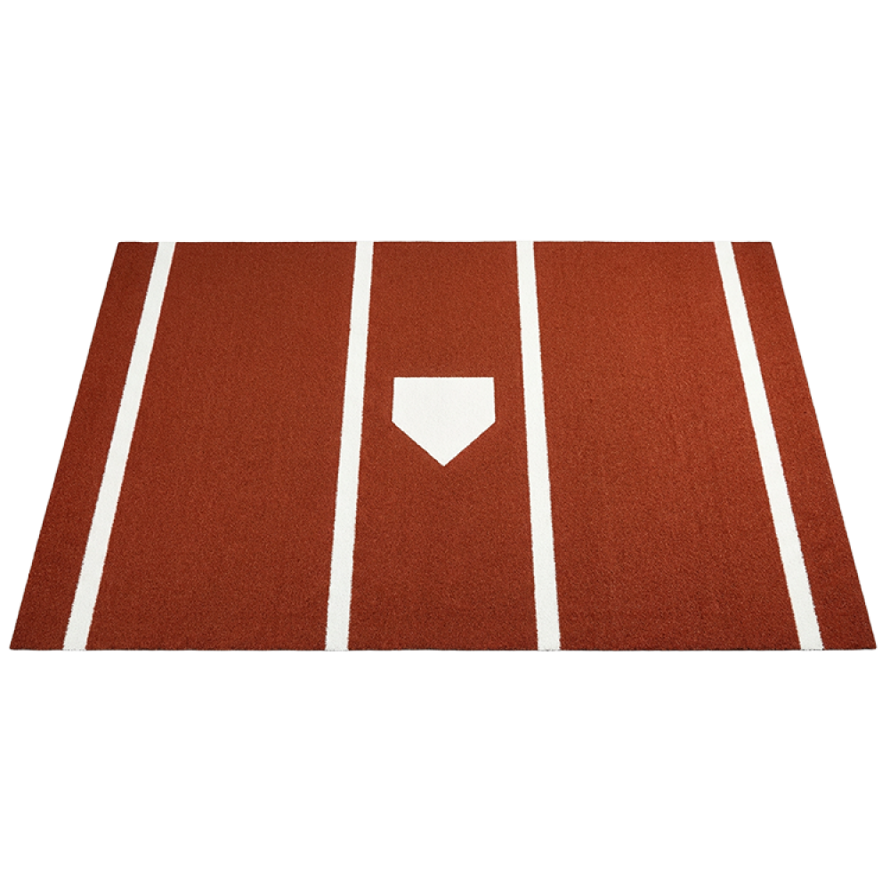 Pro Facility Source 7' x 12' Clay Stance Mat with 5 mm Foam Pad