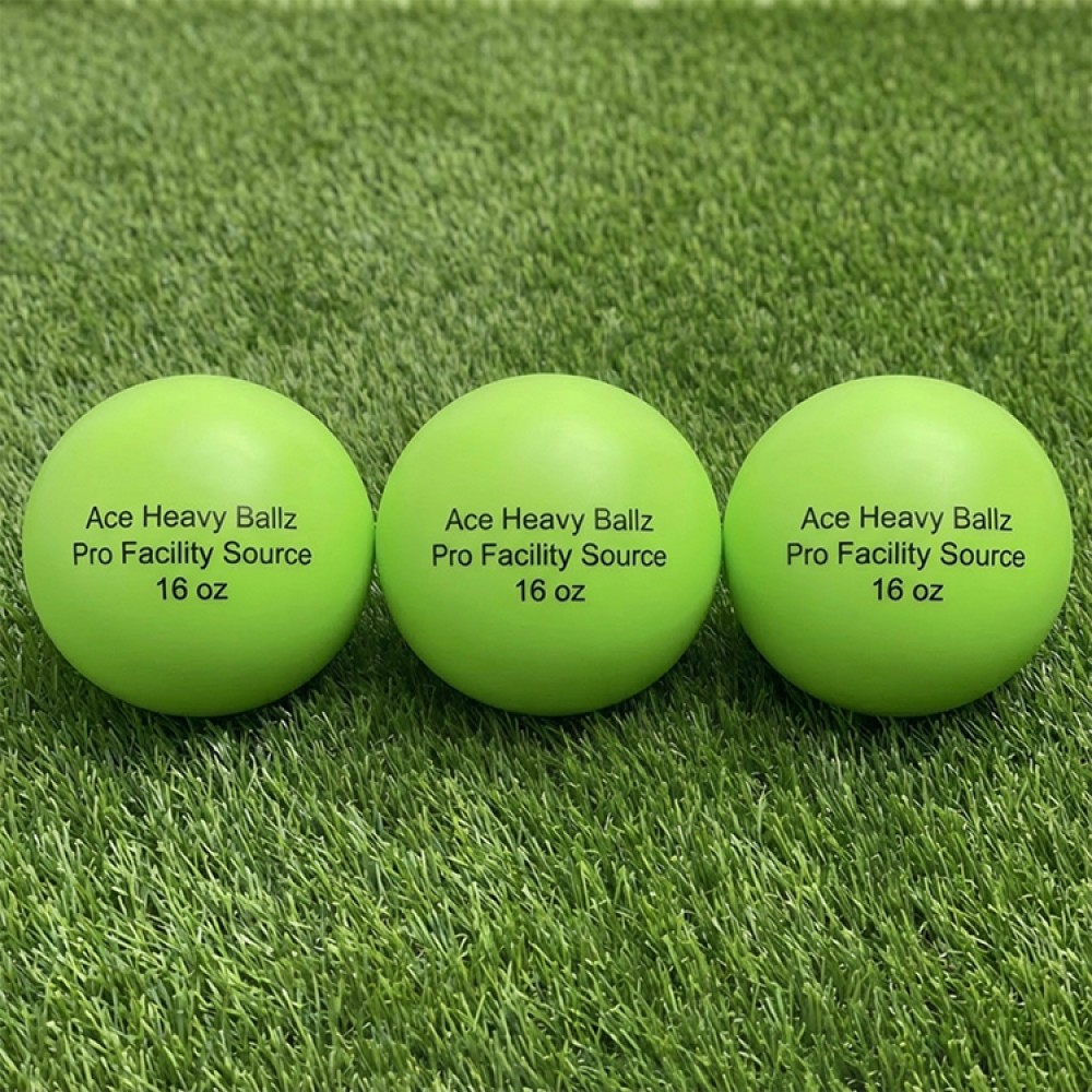 Ace Heavy Ballz are great for individual training and team warmups to develop consistency and strength through contact