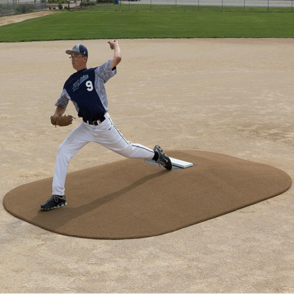 The Pitch Pro Model 8121 is a full-size, ultra-durable 10” game mound with a launch pad and weather-resistant design, perfect for high-level, long-term use