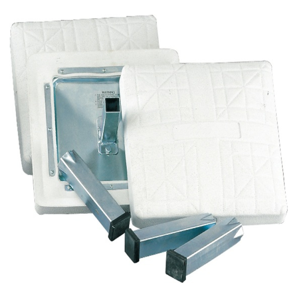 MLB Regulation Size bases with anchors and plugs