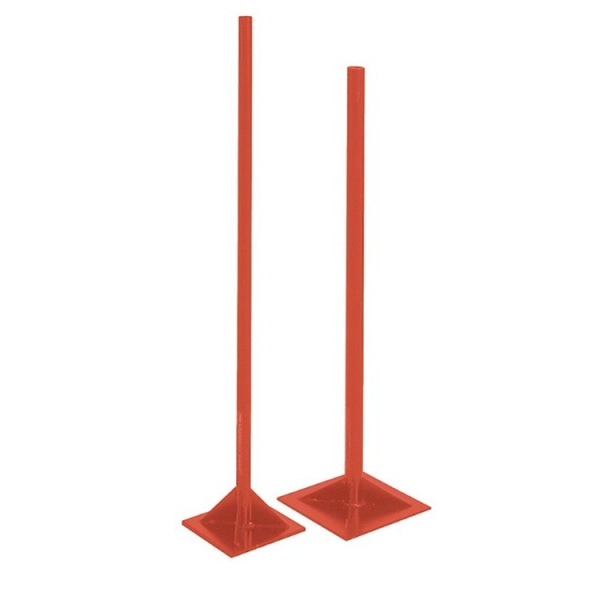 The Pro Field Tamp features a durable 10" x 10" steel plate and a 48" handle with a 12" comfort grip for tough, reliable field work
