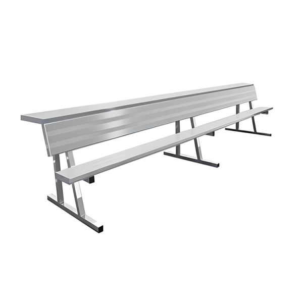 Our Galvanized Steel Team Benches offer exceptional durability and customizable options, including mounting styles and backrest configurations to fit any need