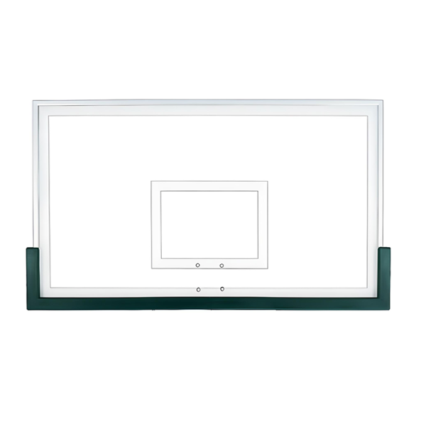 Forest Green TuffGuard backboard padding features all-weather material, fits most backboards, and installs easily with self-drilling screws