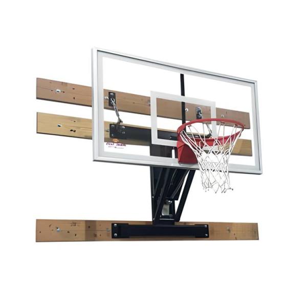 VersiChamp Turbo Adjustable Height Wall Mounted Basketball Hoop