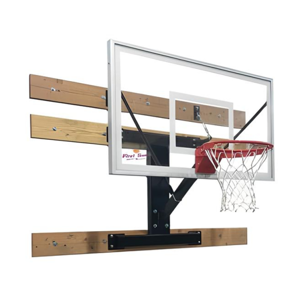 VersiSport III Fixed Height Wall Mounted Basketball Hoop