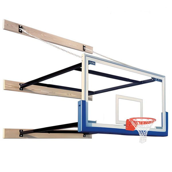 SuperMount68 Victory Fixed Height Wall Mounted Basketball Hoop