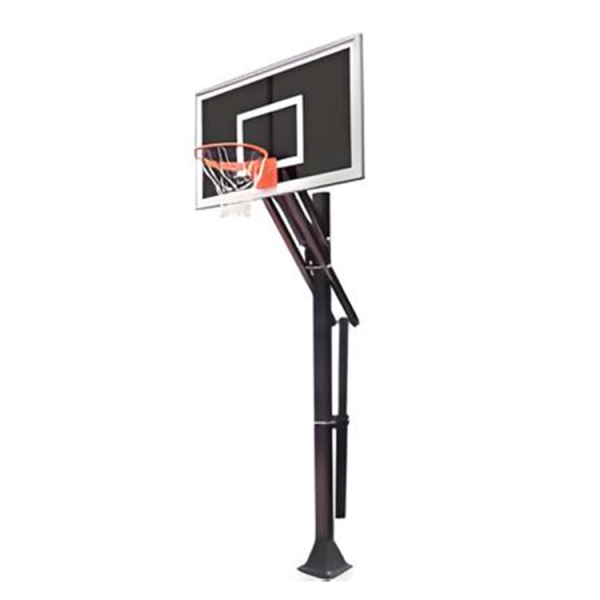 Slam Eclipse Bolt Down Adjustable Height Basketball Hoop