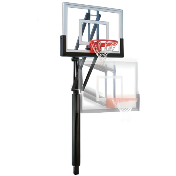 Vector Select Bolt Down Adjustable Height Basketball Hoop