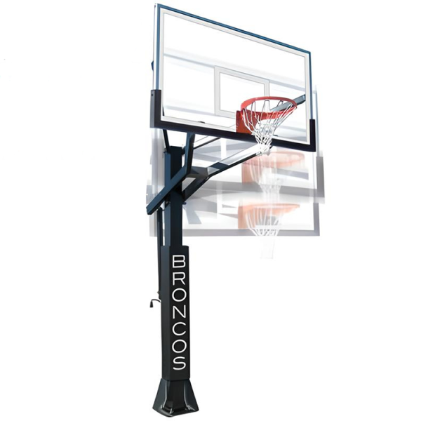 The Powerhouse 560 Bolt Down Hoop features a durable 5