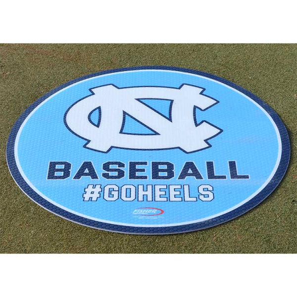 Our durable 5’ Diamond On-Deck Circles feature vibrant, customizable graphics, memory foam padding, and a traction-enhancing design for all-weather use