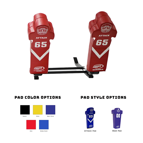 2 Man Brute Sleds are a great training tool for lineman to improve their mechanics and power