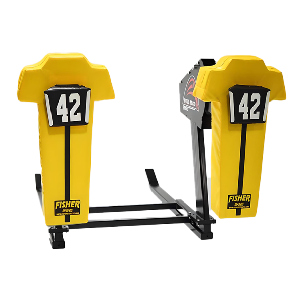 2 Man Bull Sleds are a great training tool for lineman to improve their mechanics and power