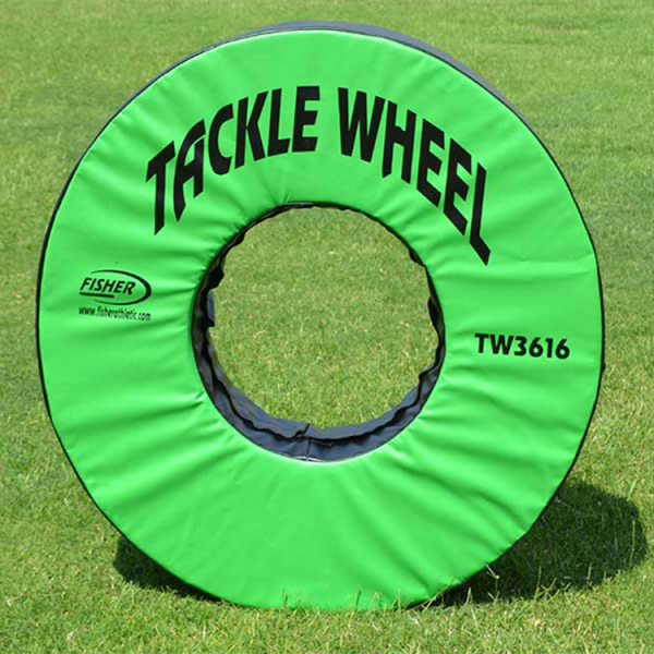 Tackle Wheels help safely teach open field pursuit tackling