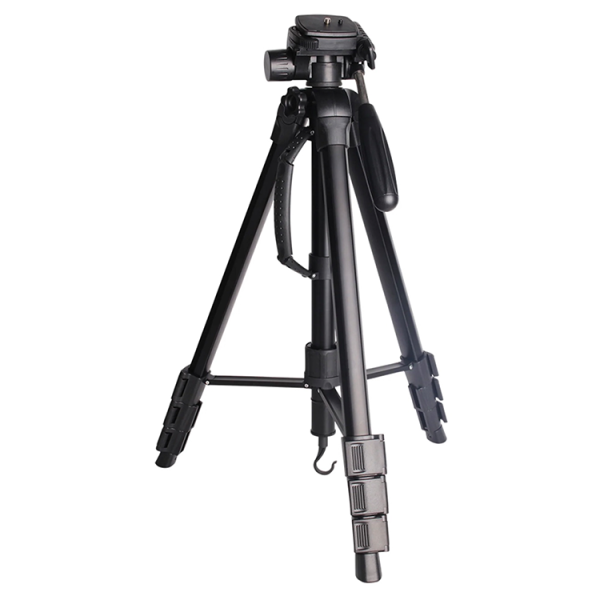 The Pocket Radar Deluxe Tripod is a portable, rugged accessory for hands-free radar use, extending from 22.5