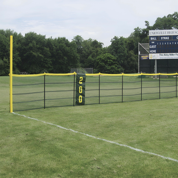In-Ground Grand Slam Fencing transforms any field into your own baseball or softball field 