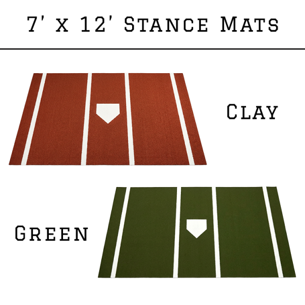 Pro Facility Source offers Clay and Green color options for their 7' x 12' Stance Mats with 5 mm Foam Pad 