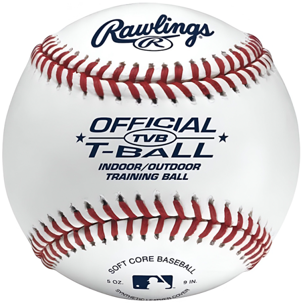 Rawlings Sponge Rubber T-Balls offer maximum protection for young athletes